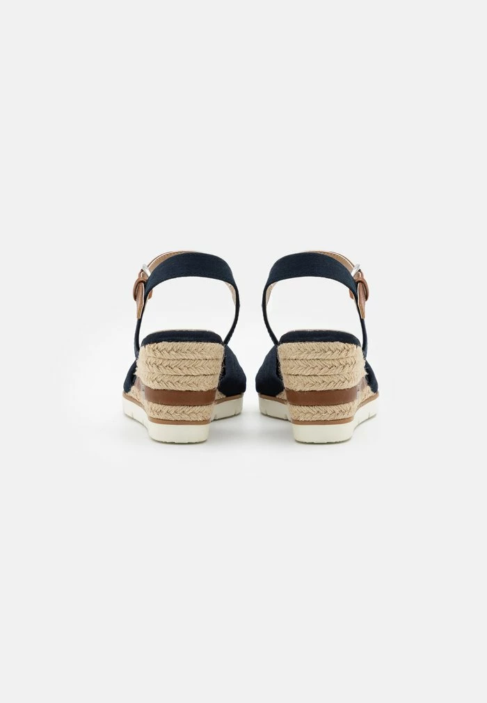 TOM TAILOR Wedge Sandals - Navy 6 TOM TAILOR Wedge Sandals - Navy - Image 4