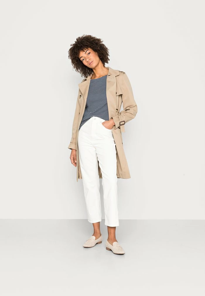 TOM TAILOR LONGSLEEVE STRIPED - Long Sleeved Top - Navy 4 TOM TAILOR LONGSLEEVE STRIPED - Long Sleeved Top - Navy - Image 2