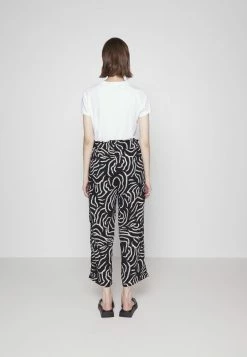 TOM TAILOR PANTS CULOTTE CROPPED - Trousers - Black -TOM TAILOR online store 6d140701f57e466ca7cb552ef5f91c5b