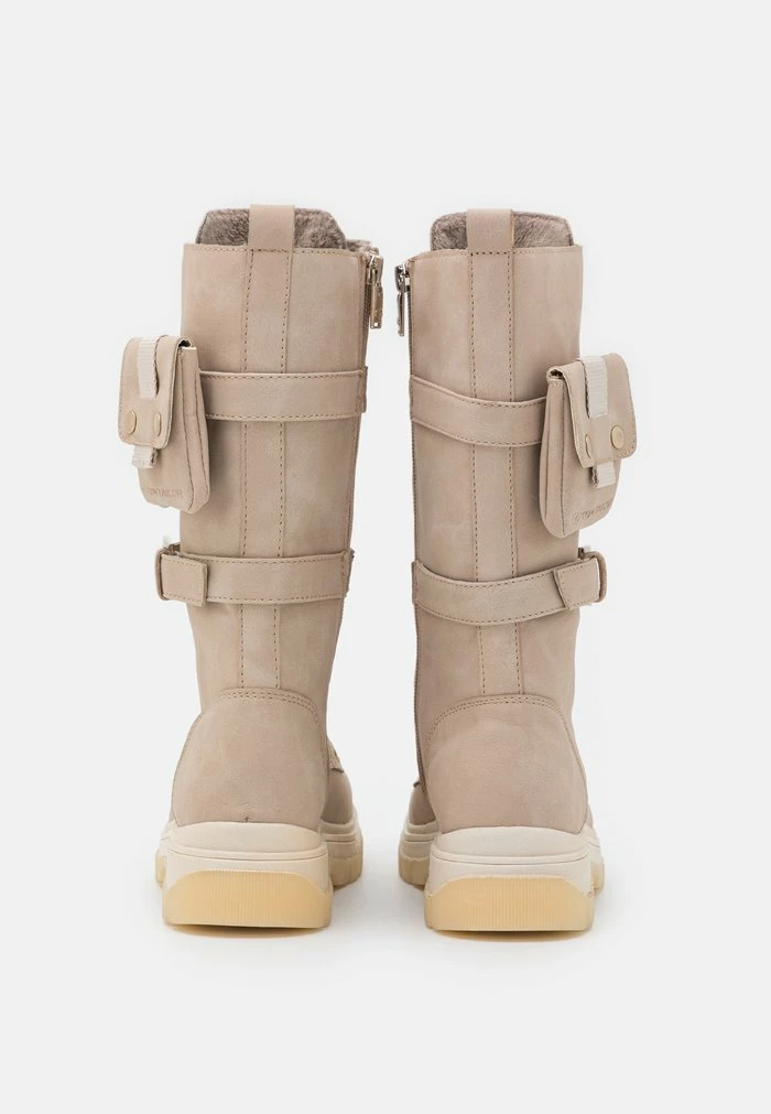 TOM TAILOR Lace-up Boots - Cream 6 TOM TAILOR Lace-up Boots - Cream - Image 4