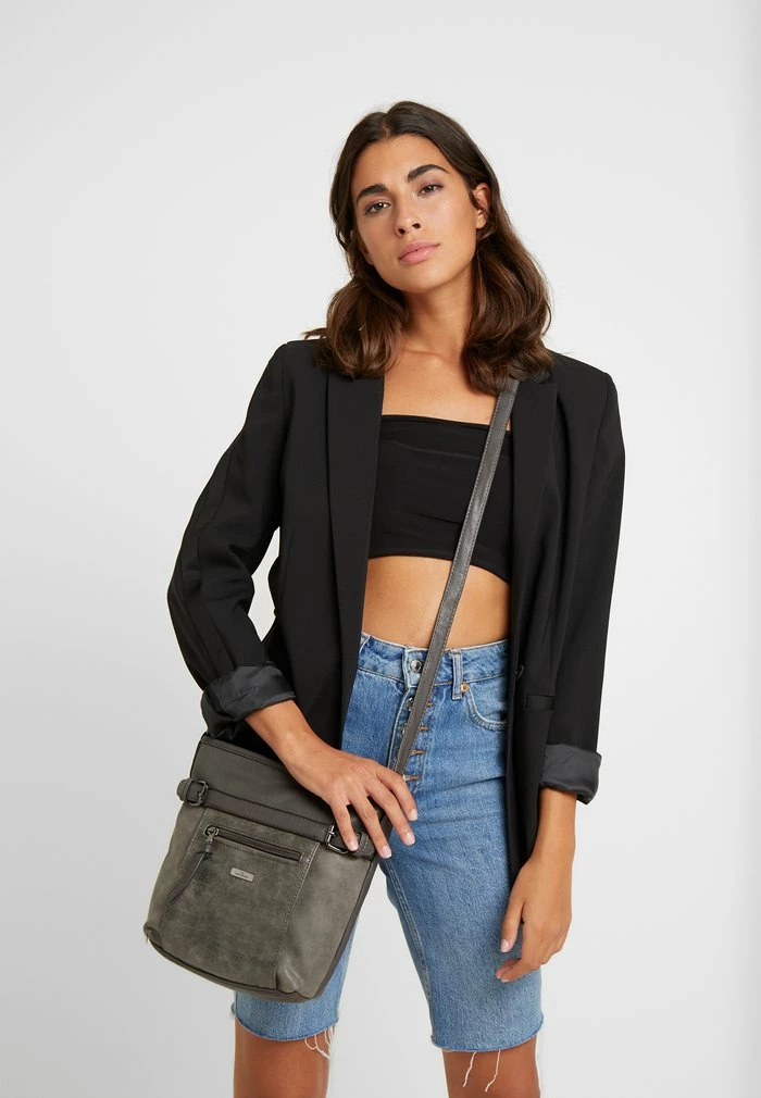TOM TAILOR JUNA CROSS BAG - Across Body Bag - Grau 4 TOM TAILOR JUNA CROSS BAG - Across Body Bag - Grau - Image 2
