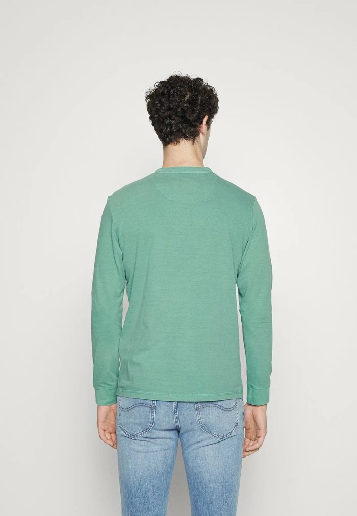 TOM TAILOR WASHED LONGSLEEVE - Long Sleeved Top - Salvia 5 TOM TAILOR WASHED LONGSLEEVE - Long Sleeved Top - Salvia - Image 3