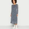 TOM TAILOR PRINTED - Day Dress - Navy Dotted Design -TOM TAILOR online store 6e59baf5ebc44542823ac25d843cae0b