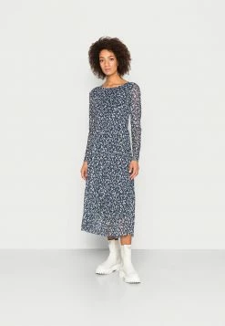 TOM TAILOR PRINTED - Day Dress - Navy Dotted Design