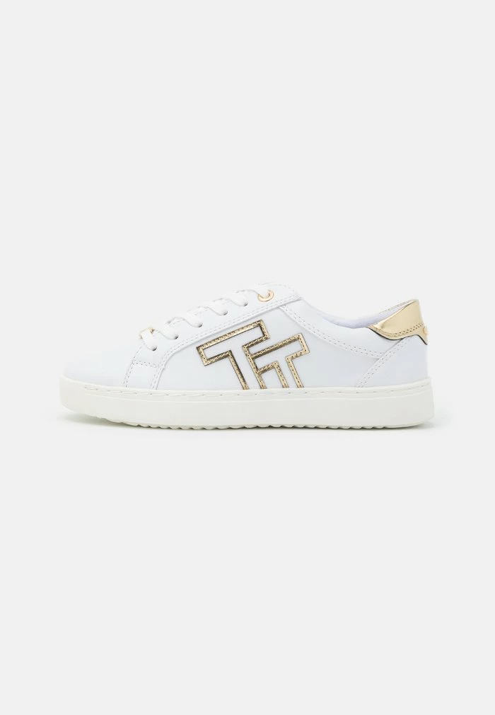 TOM TAILOR Trainers - White/gold 4 TOM TAILOR Trainers - White/gold - Image 2