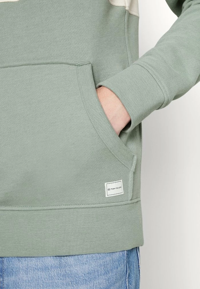 TOM TAILOR CUTLINE HOODIE - Hoodie - Soft Butter Cream 8 TOM TAILOR CUTLINE HOODIE - Hoodie - Soft Butter Cream - Image 6