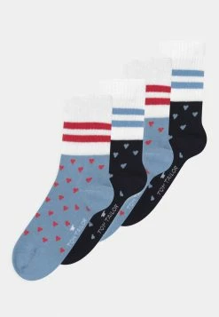 TOM TAILOR SPORT GIRLS WITH HEARTS 4 PACK - Socks - Multi-coloured