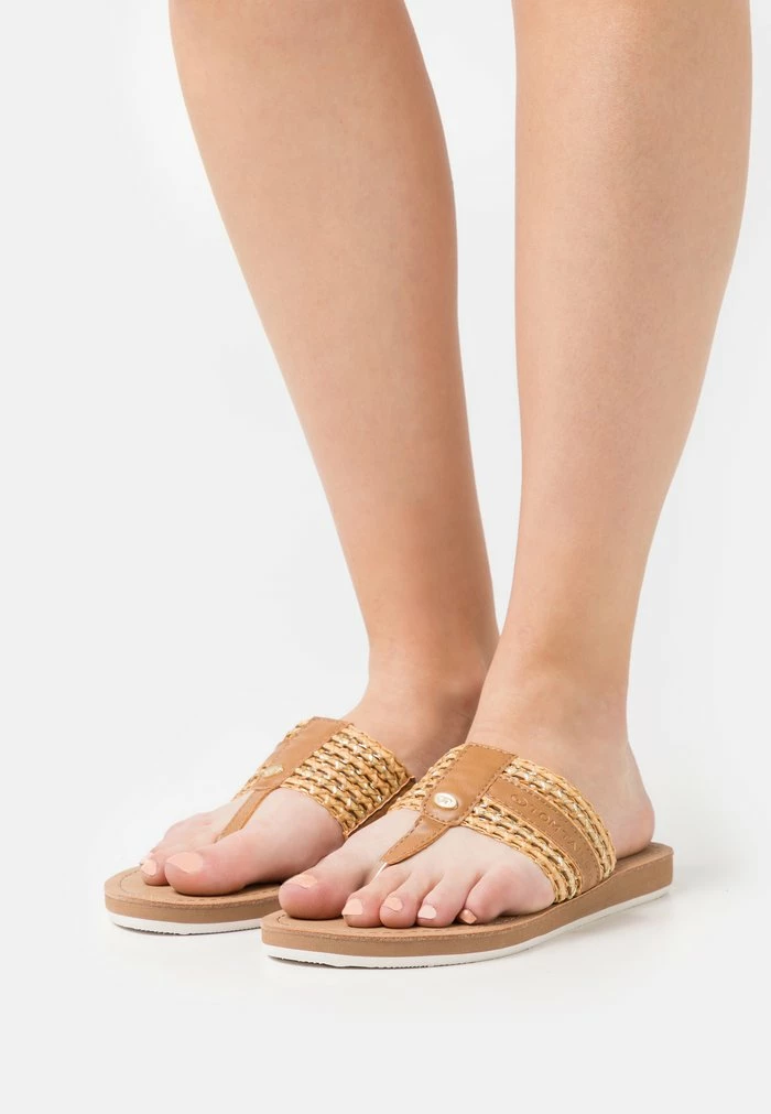 TOM TAILOR T-bar Sandals - Camel 3 TOM TAILOR T-bar Sandals - Camel