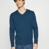 TOM TAILOR BASIC - Jumper - Ultra Marine Blue Melange