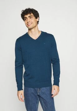 TOM TAILOR BASIC - Jumper - Ultra Marine Blue Melange