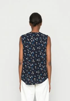 TOM TAILOR SLEEVELESS - Blouse - Navy Flower Design 9 TOM TAILOR SLEEVELESS - Blouse - Navy Flower Design -TOM TAILOR online store 73bcef3f322747658e93cbbb0d0b165d