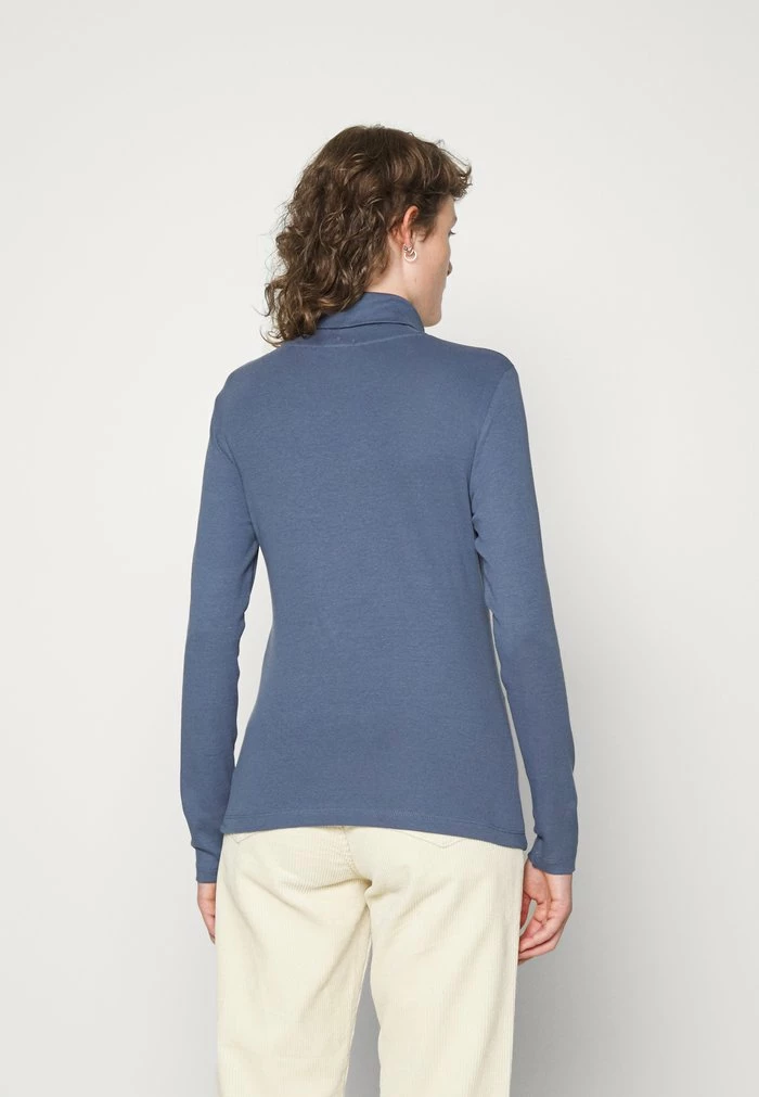 TOM TAILOR ROLL NECK - Long Sleeved Top - Stormy Sea Blue 5 TOM TAILOR ROLL NECK - Long Sleeved Top - Stormy Sea Blue - Image 3