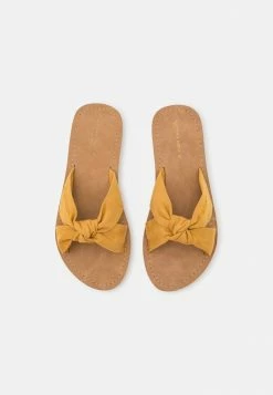 TOM TAILOR Mules - Mustard -TOM TAILOR online store 7505d47935c14d35972f5e85a328856d