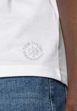 TOM TAILOR CREW NECK TEE 2 PACK - Basic T-shirt - White -TOM TAILOR online store 75777ced8ed6482cadd78a22e80bf2ef