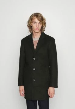 TOM TAILOR 3 BUTTON COAT - Classic Coat - Black