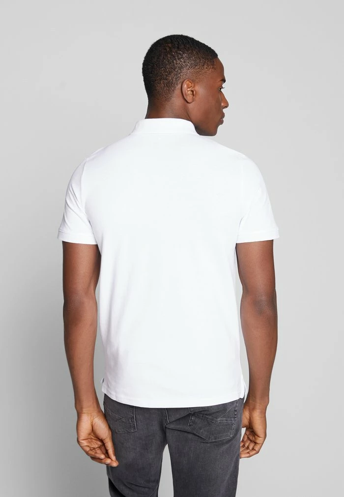 TOM TAILOR BASIC - Polo Shirt - White 5 TOM TAILOR BASIC - Polo Shirt - White - Image 3