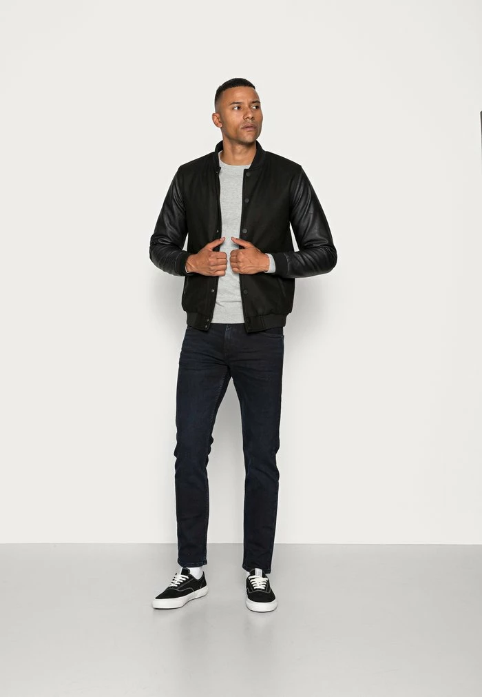 TOM TAILOR BASIC CREW NECK - Jumper - Light Soft Grey Melange 4 TOM TAILOR BASIC CREW NECK - Jumper - Light Soft Grey Melange - Image 2