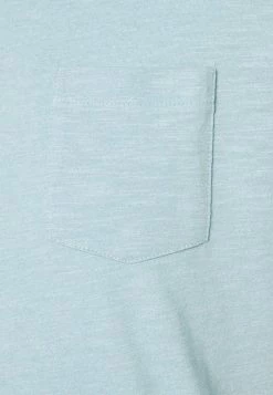 TOM TAILOR GRINDLE CREWNECK - Basic T-shirt - Calm Cloud Blue Grindle -TOM TAILOR online store 768b3b0b9d624d1ba81993777dd7b2e6