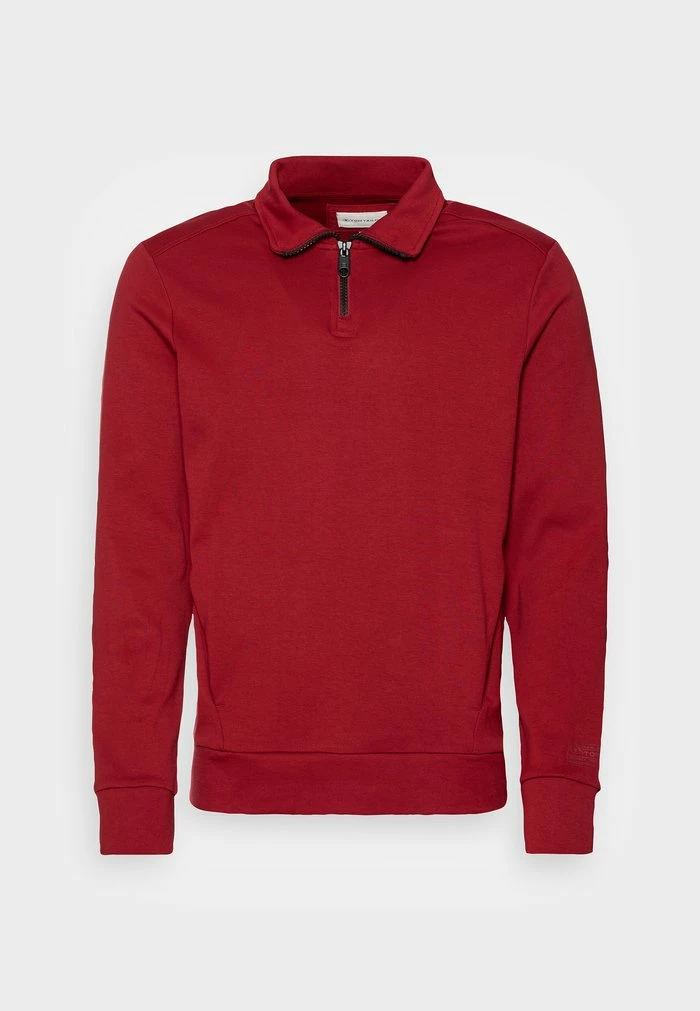 TOM TAILOR BASIC TROYER - Sweatshirt - Ivy Red 3 TOM TAILOR BASIC TROYER - Sweatshirt - Ivy Red