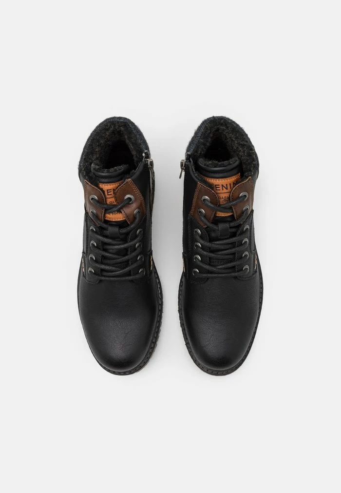 TOM TAILOR Lace-up Ankle Boots - Black 6 TOM TAILOR Lace-up Ankle Boots - Black - Image 4