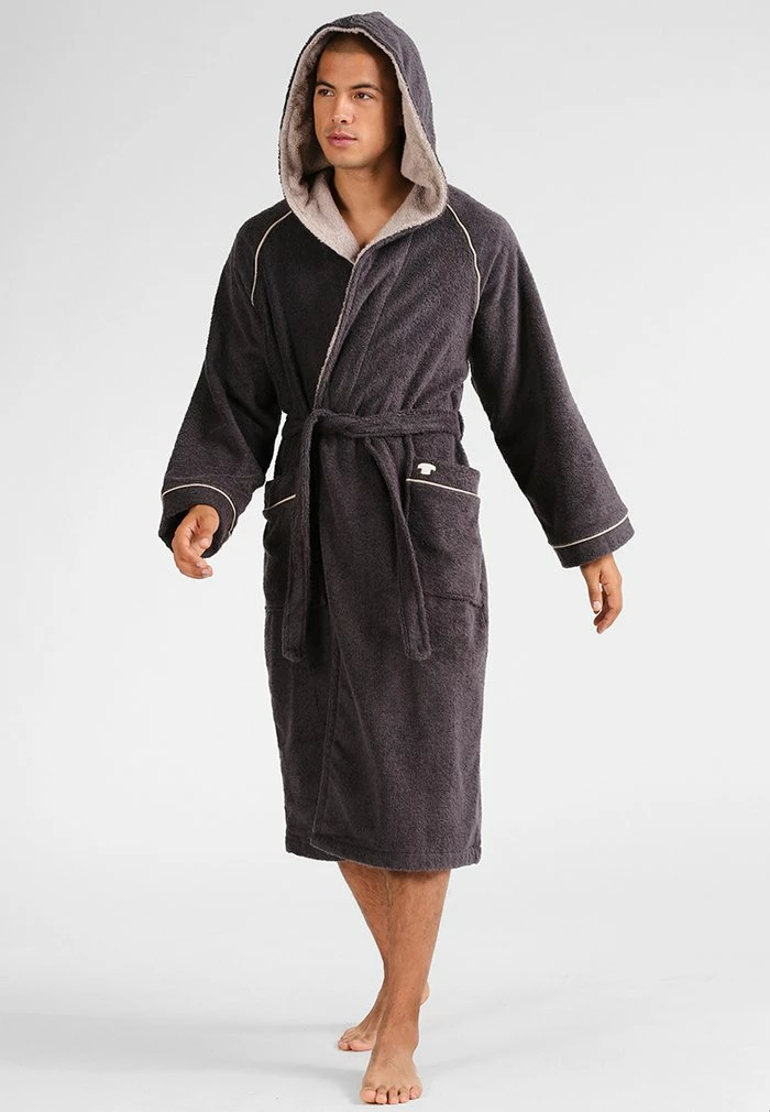 TOM TAILOR WELLNESS - Dressing Gown - Grau 4 TOM TAILOR WELLNESS - Dressing Gown - Grau - Image 2