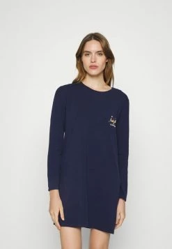 TOM TAILOR X-MAS BIGSHIRT - Nightie - Blue Dark Solid