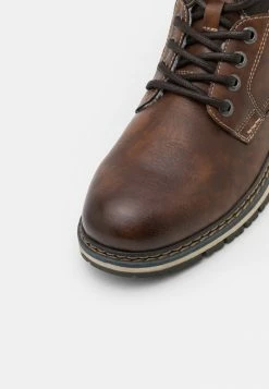 TOM TAILOR Lace-up Ankle Boots - Cognac -TOM TAILOR online store 781baff5319349f5b0ee9b14e525acd7