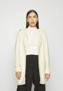 TOM TAILOR WITH HOOD - Cardigan - Soft Buttercream