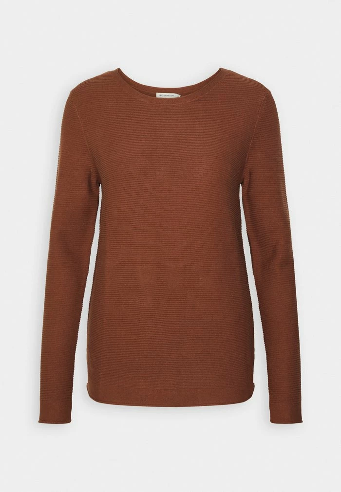 TOM TAILOR NEW OTTOMAN - Jumper - Grounded Brown 6 TOM TAILOR NEW OTTOMAN - Jumper - Grounded Brown - Image 4