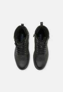 TOM TAILOR Lace-up Ankle Boots - Black 11 TOM TAILOR Lace-up Ankle Boots - Black -TOM TAILOR online store 78b3c323f2954425808d53591faaf3ee