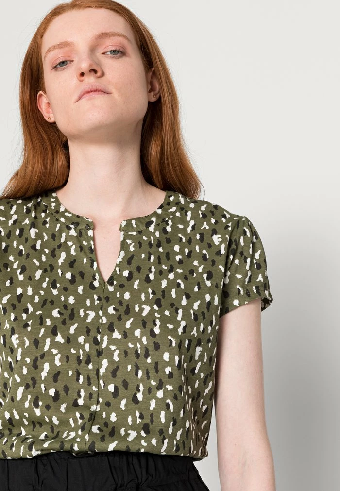 TOM TAILOR BLOUSE - Blouse - Green 7 TOM TAILOR BLOUSE - Blouse - Green - Image 5