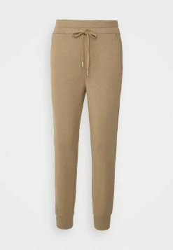 TOM TAILOR PANTS - Tracksuit Bottoms - Dark Sepia