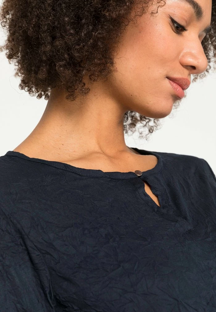 TOM TAILOR CRINCLE - Long Sleeved Top - Sky Captain Blue 7 TOM TAILOR CRINCLE - Long Sleeved Top - Sky Captain Blue - Image 5