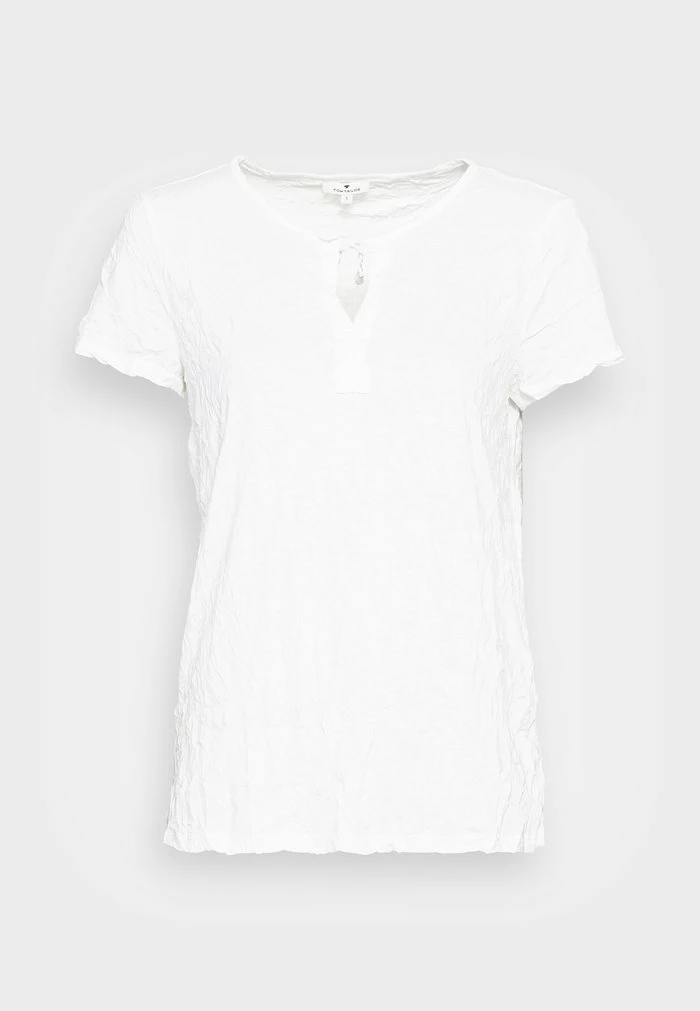 TOM TAILOR Print T-shirt - Whisper White 6 TOM TAILOR Print T-shirt - Whisper White - Image 4