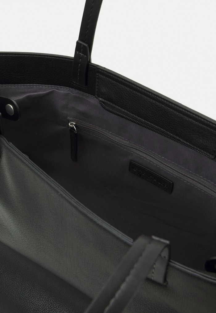 TOM TAILOR RUBIANA ZIP SHOPPER M - Tote Bag - Black 5 TOM TAILOR RUBIANA ZIP SHOPPER M - Tote Bag - Black - Image 3