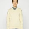 TOM TAILOR BASIC - Jumper - Yellow Melange -TOM TAILOR online store 7d064dfac28e4188b8102d9f6cf2474a