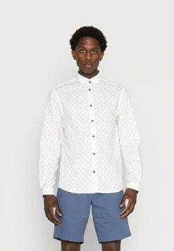 TOM TAILOR PAISLEY PRINTED - Shirt - White Minimal Design