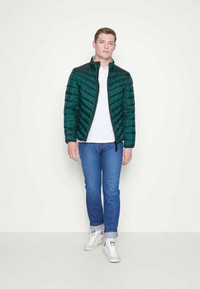 TOM TAILOR LIGHTWEIGHT JACKET - Light Jacket - Deep Green Lake 4 TOM TAILOR LIGHTWEIGHT JACKET - Light Jacket - Deep Green Lake - Image 2