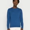 TOM TAILOR BASIC CREW NECK SWEATER - Jumper - Night Sky Blue Melange 2 TOM TAILOR BASIC CREW NECK SWEATER - Jumper - Night Sky Blue Melange -TOM TAILOR online store 7e9de99a3f3543e6b903bbc46d145892