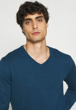 TOM TAILOR BASIC - Jumper - Ultra Marine Blue Melange -TOM TAILOR online store 7ea9792c532e4429a612b72aa7bad9a1