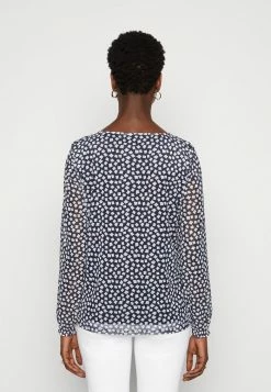 TOM TAILOR CREW NECK - Blouse - Navy Geometric Design 10 TOM TAILOR CREW NECK - Blouse - Navy Geometric Design -TOM TAILOR online store 7f33d2252fa84680a26a97496f690a87