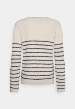 TOM TAILOR Jumper - Creme Navy Structured Stripe 6 TOM TAILOR Jumper - Creme Navy Structured Stripe -TOM TAILOR online store 7fa0aaaddfe144fa85a1000d21badfa2