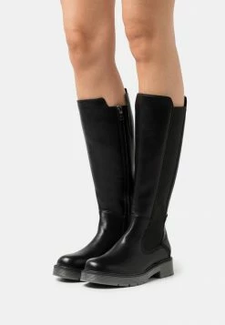 TOM TAILOR Platform Boots - Black