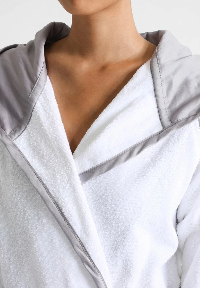 TOM TAILOR FEEL GOOD - Dressing Gown - White 8 TOM TAILOR FEEL GOOD - Dressing Gown - White - Image 6