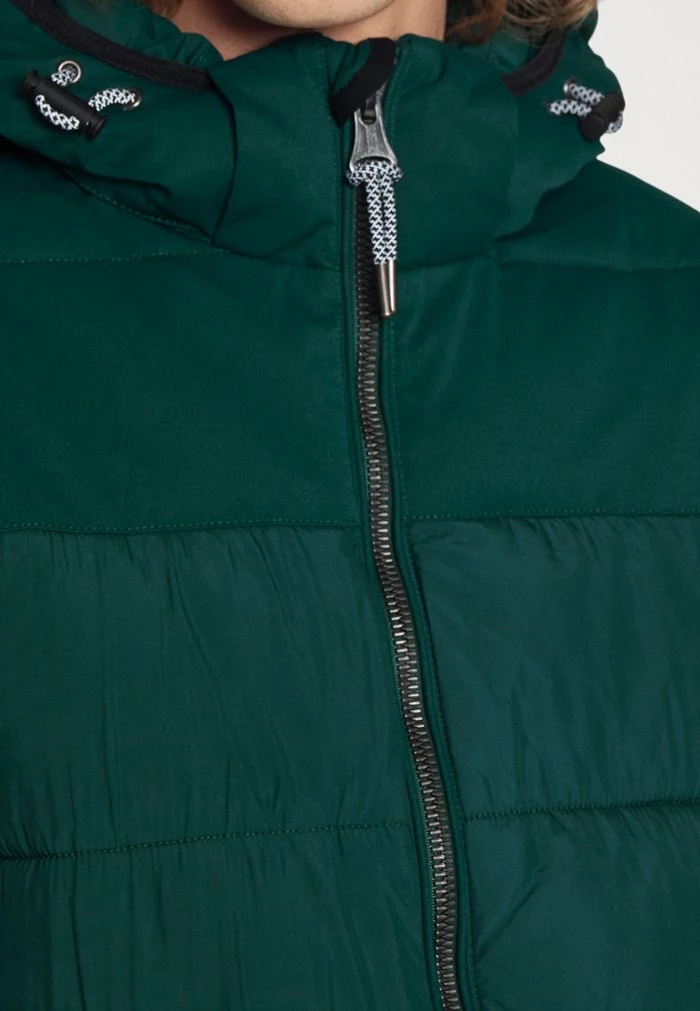 TOM TAILOR MIX PUFFER JACKET - Winter Jacket - Deep Green Lake 9 TOM TAILOR MIX PUFFER JACKET - Winter Jacket - Deep Green Lake - Image 7