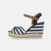TOM TAILOR High Heeled Sandals - White/navy 1 TOM TAILOR High Heeled Sandals - White/navy -TOM TAILOR online store 8116ec333a2e4172ad992e0fdaac050a
