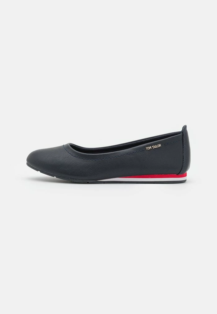 TOM TAILOR Ballet Pumps - Navy 4 TOM TAILOR Ballet Pumps - Navy - Image 2
