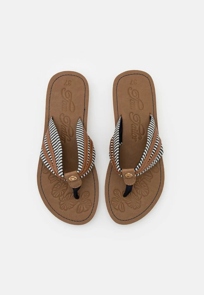 TOM TAILOR T-bar Sandals - Navy 8 TOM TAILOR T-bar Sandals - Navy - Image 6