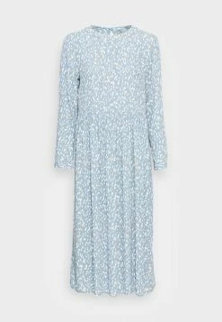 TOM TAILOR PRINTED CREPE MIDI DRESS - Day Dress - Blue Dotted Design -TOM TAILOR online store 82a6b5bc432246398b7195d6d1d595c6