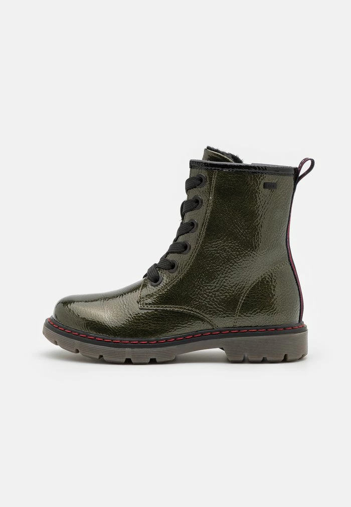 TOM TAILOR Lace-up Ankle Boots - Forest 3 TOM TAILOR Lace-up Ankle Boots - Forest